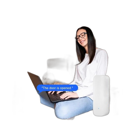 Capteur de porte wifi artgos alarme anti intrusion connectée pour maison intelligente