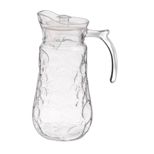 Carafe en verre à eau pour boissons