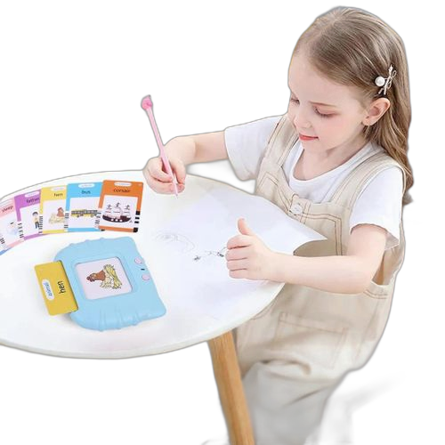 Cartes flash parlantesjouets d'apprentissage anglais machine à lire 510 mots