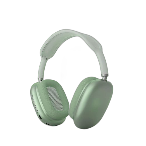 Casque bluetooth sans fil p9 + edr version 2023 anti bruit avec micro bleu