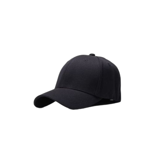 Casquette de mode noire unique