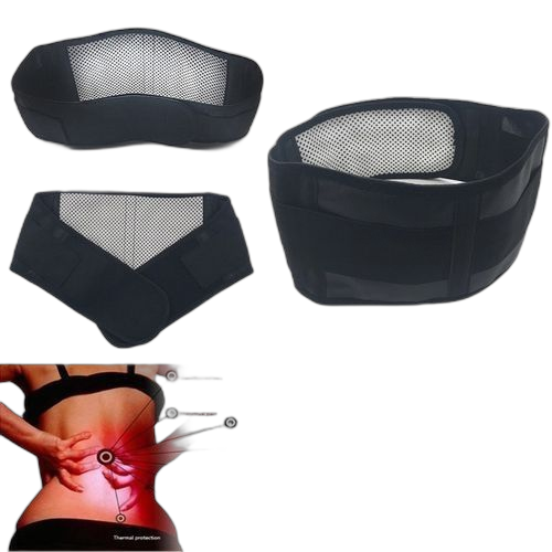 Ceinture lombaire anti douleur dorsale noir