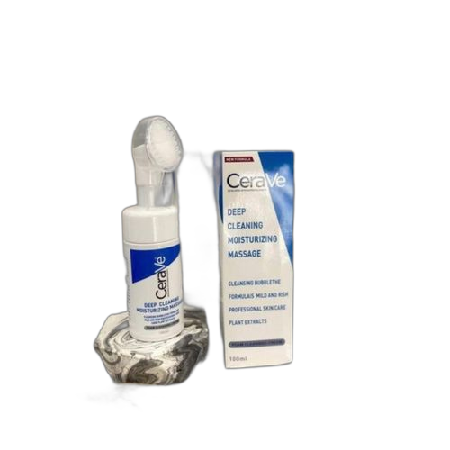 Cerave massage hydratant nettoyante en profondeur deep cleaning v