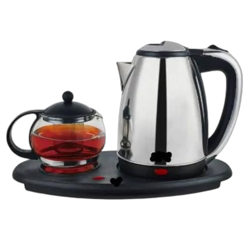 Chauffe eau electrique bouilloire electrique 2 en 1 avec plaque