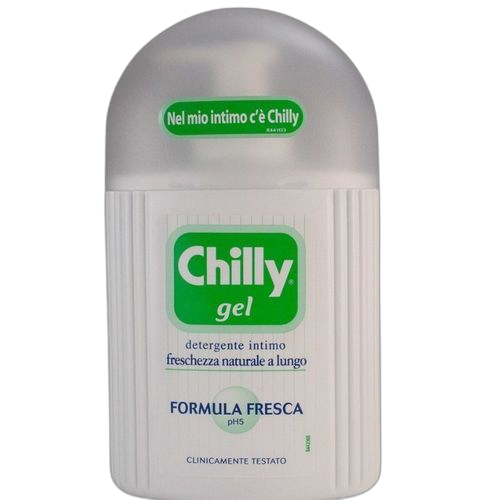 Chilly gel intime goût de menthe 200ml