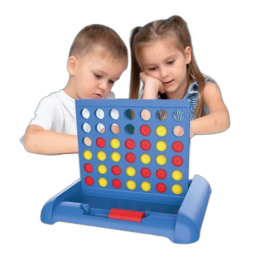 Échiquier pliable en quatre parties pour entraînement à la réflexion pour enfants grande taille