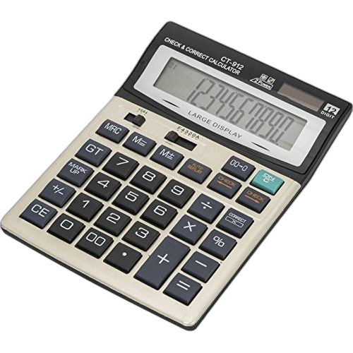 Citizen calculatrice citizen gold ct