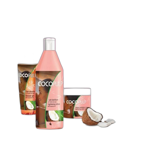 Coco pulp ensemble 3 pièces clarifiant à l'huile de coco. Votre marketplace de proximité digitale : Diaytar