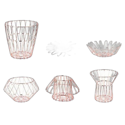 Corbeille à fruits créative pliable multifonction panier
