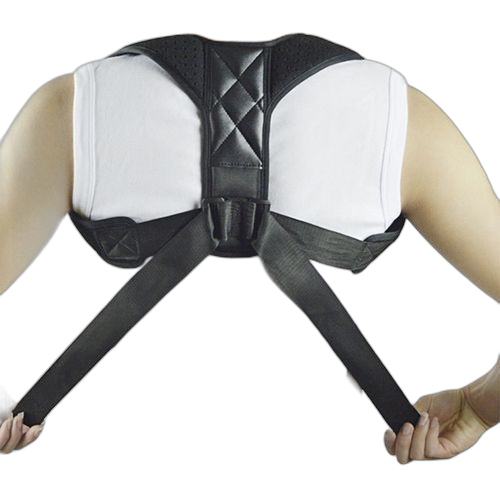 Correcteur de posture du dos de la clavicule ajustable épaule lombaire soutien ceinture de correction de posture empêche l'affaissement