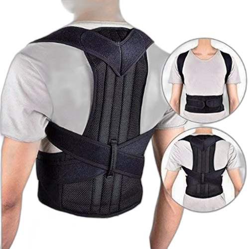 Correcteur de posture support lombaire réglable pour dos clavicule – Image 6