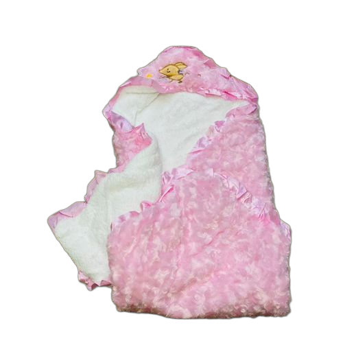 Couverture de bébé de couleur rose. Votre satisfaction, notre priorité chez Diaytar
