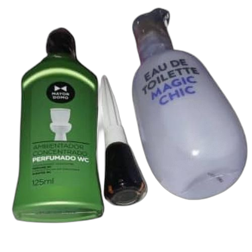 Deliplus pack de trois produits magic chic, henné plus ambiantador pour toilette