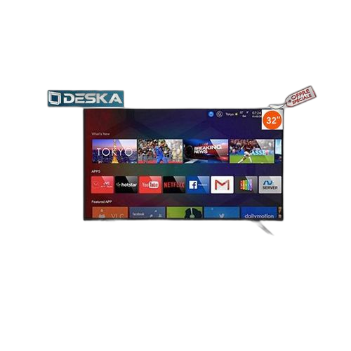 Deska smart tv 32 pouces full hd noir garantie 12 mois