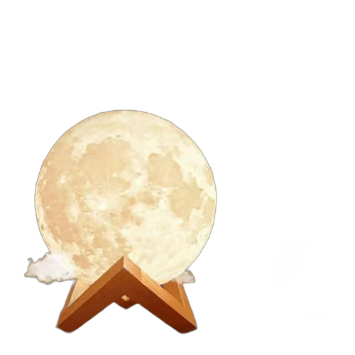 Diffuseur de parfum forme lunaire design moderne