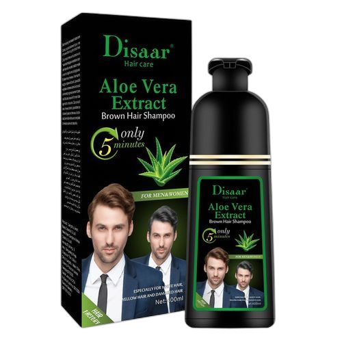 Disaar shampoing cheveuxnoir à l'extrait de l'aloe 400ml