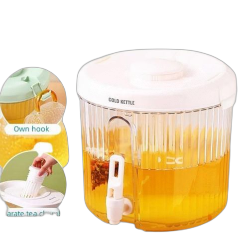 Distributeur de boissons en plastique avec robinet