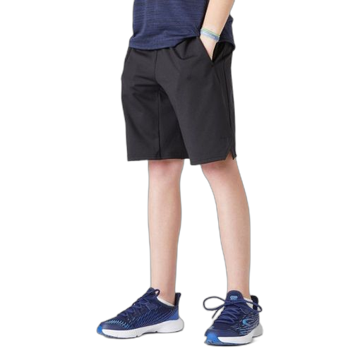 Domyos short enfant coton respirant 500 noir