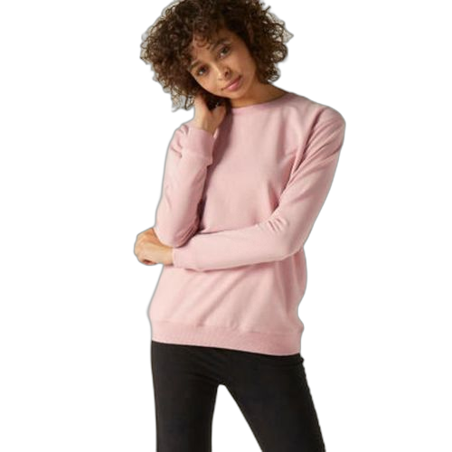 Domyos sweat col rond fitness rose