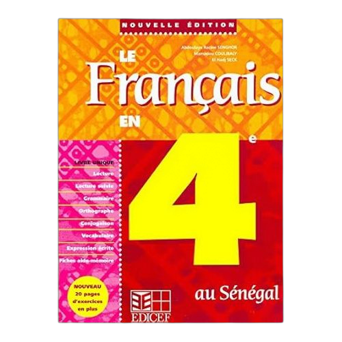 Edicef le francais en 4e livre unique