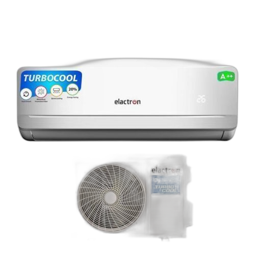 Elactron climatiseur split12000 btu 1.5 cv garantie 12 mois consommation énergie a++
