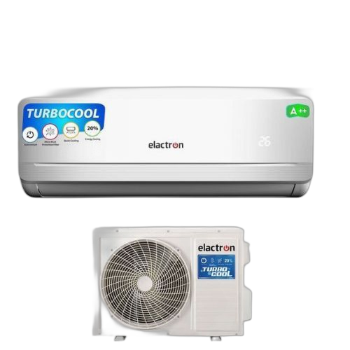 Elactron climatiseur split9000 btu 1.25 cv garantie 5 ans consommation d'énergie a++