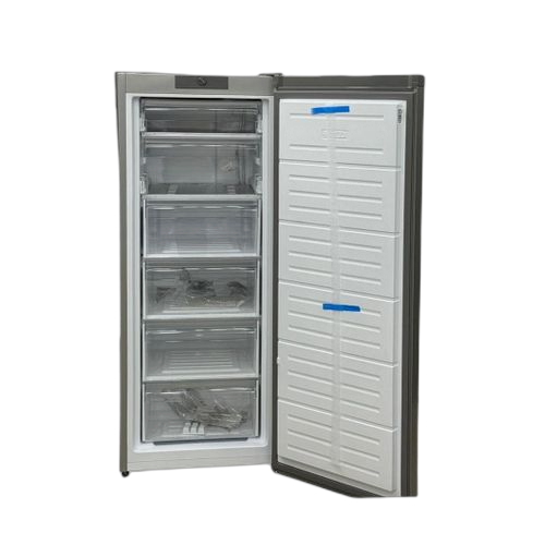 Elactron congelateur el126v6ds vertical 6tiroirs plaq alu silver