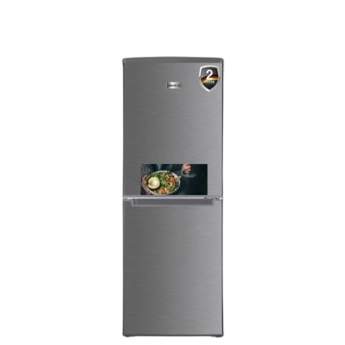 Elactron réfrigérateur combiné el152 dd2 20 inox 140 litres3 tiroirs inox garantie 12 mois