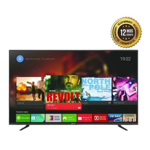 Elactron smart tv led 43 pouces ts 4301s full hd noir garantie 12 mois
