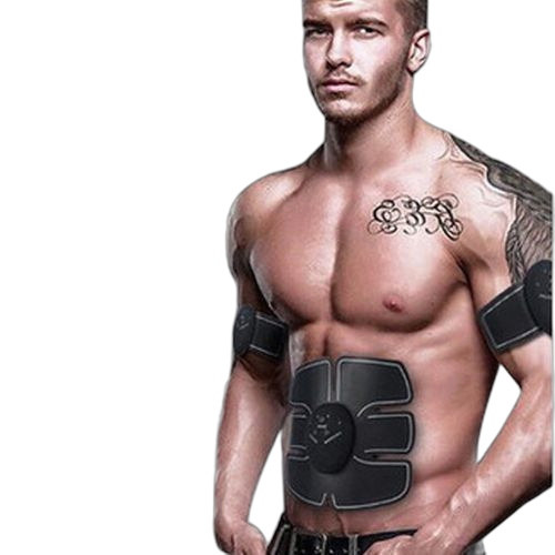Ems smart fitness sport stimulateur de muscles 3 pièces noir