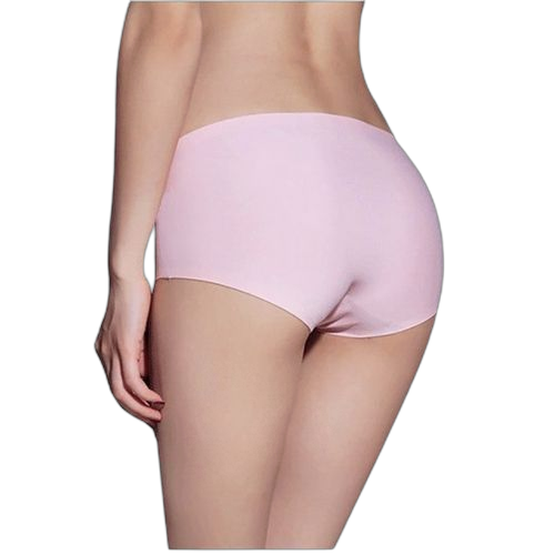 Ensemble de 6 culottes sans couture en soie glacée multicolores