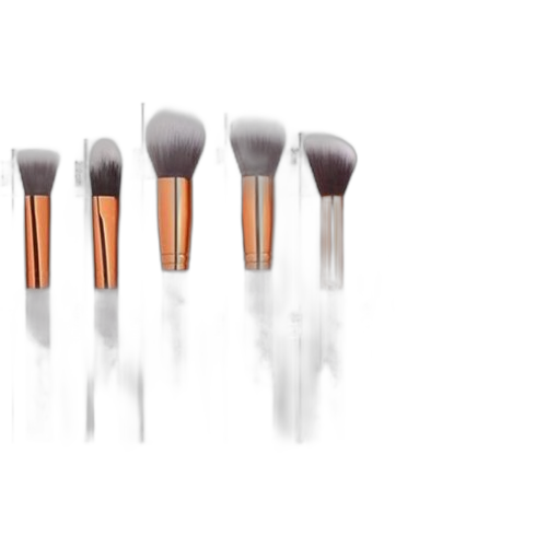 Ensemble de pinceaux de maquillage 10 pièces pinceaux de maquillage noirs cool