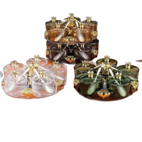 Ensemble trois potsrécipient à épices avec couvercles. Votre shopping simplifié de A à Z avec Diaytar