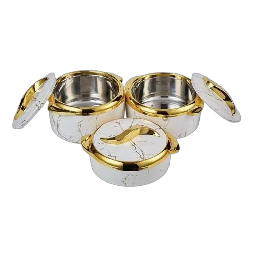 Enssemble bols 24h très élégant couleur blanc doré. Diaytar : Le discount intelligent pour consommateurs avisés