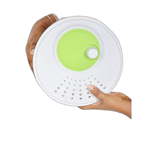 Essoreuse à salade pour légumes et fruits blanc/vert