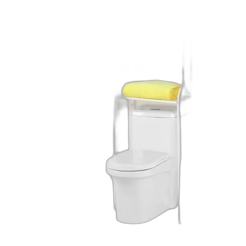 Etagère de salle de bain, meuble de toilette wc blanc