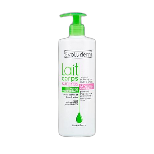 Evoluderm lait corps surgras ultra nourrissant 500ml