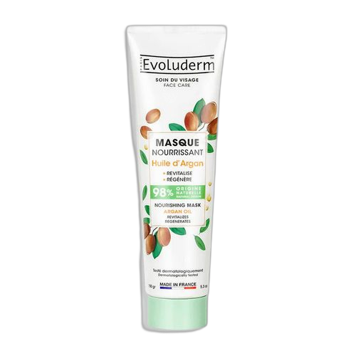 Evoluderm masque gommage hydratant à l'huile d'argan 150ml