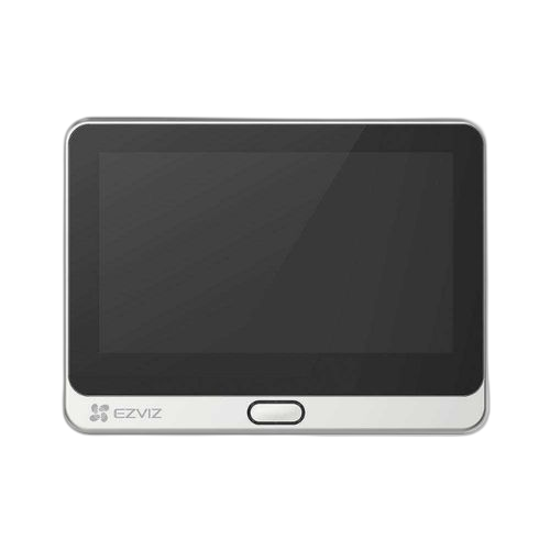 Ezviz sonnette à judas sans fil, wi fi, vidéo full hd, ecran couleur 4,3", batterie