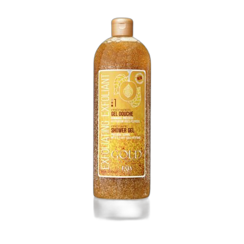 Fair & white gold gel douche exfoliant gommant 940 ml