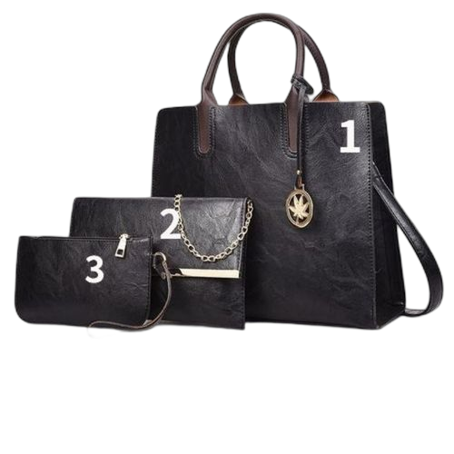 Fashion 3 pcs sacs à main pour femmes