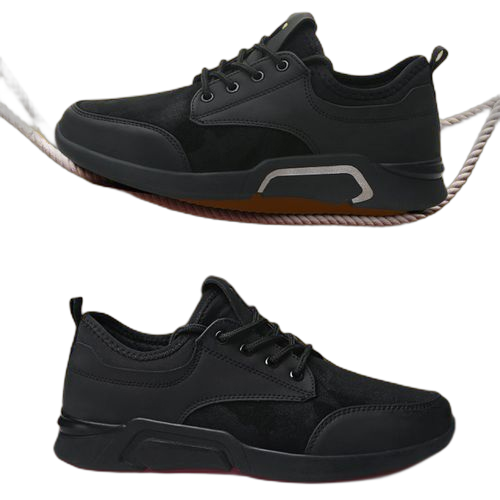 Fashion baskets sneaker confortables pour hommes noir