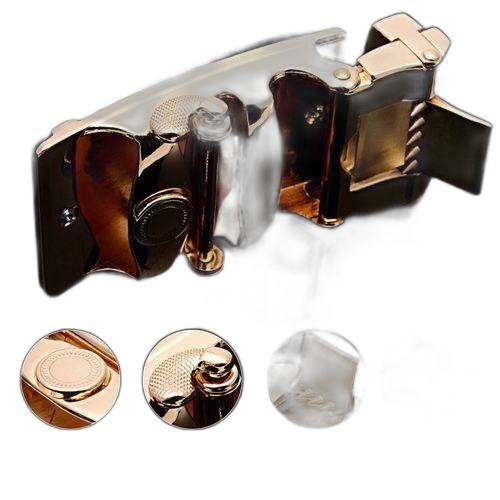 Fashion ceinture en simili cuir pour homme noir