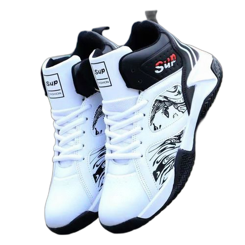 Fashion chaussures de sport confortables pour hommes blanc