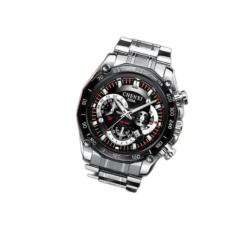 Fashion cx 029a calendrier sportif pour homme montre à quartz étanche en acier inoxydable noir. Diaytar : Où vos envies rencontrent votre budget