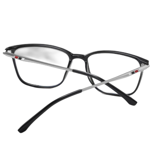 Fashion lunettes contre le soleil et les rayons bleu noir