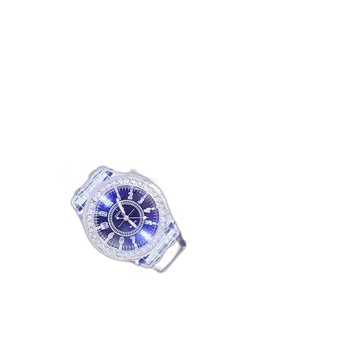 Fashion montre a quartz cadran lumineux blanc – Image 4
