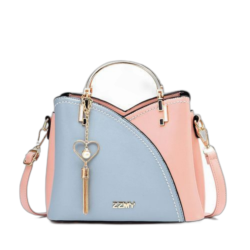Fashion new ladies fashion sac de messager polyvalent grande capacité sac à main à bandoulière bleu rose
