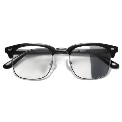 Fashion photochromic computer glasses browline eyewear frames