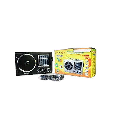 Fashion radio fm /am rechargeable avec support batterie et port usb